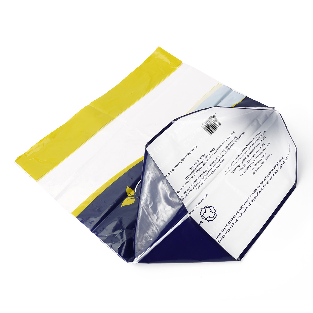 Plastic Poly Pouches SGS ROHS Bread Packaging Bags With Window