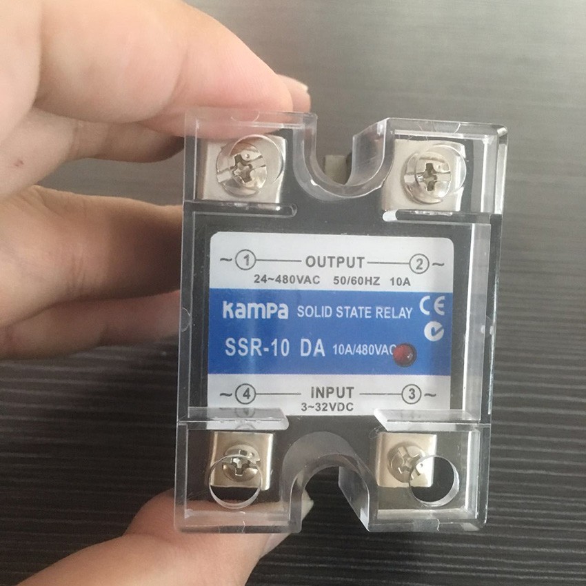 Good Quality SSR-10DA 10A DC3-32V to AC24-480V Solid State Relay