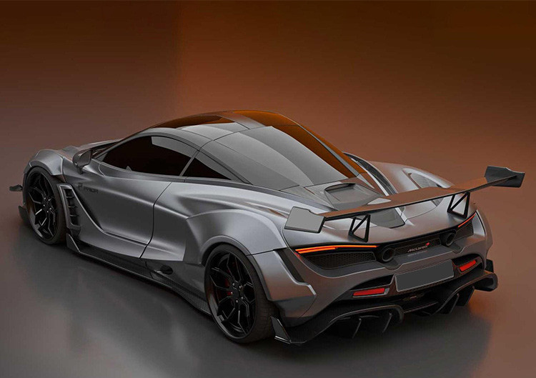 Dry Carbon Fiber for McLaren 720s Carbon Fiber Spoiler 720s Upgraded PD-style Carbon Fiber Spoiler Wing