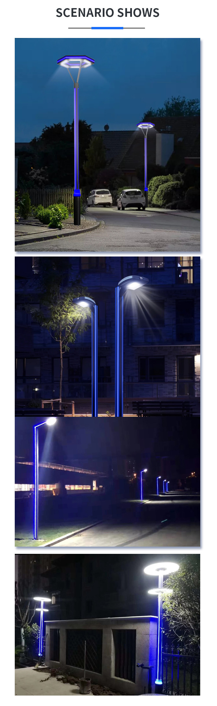 Waterproof LED Outdoor Landscape Lights Bright 3m 130-85mm 30w Led
