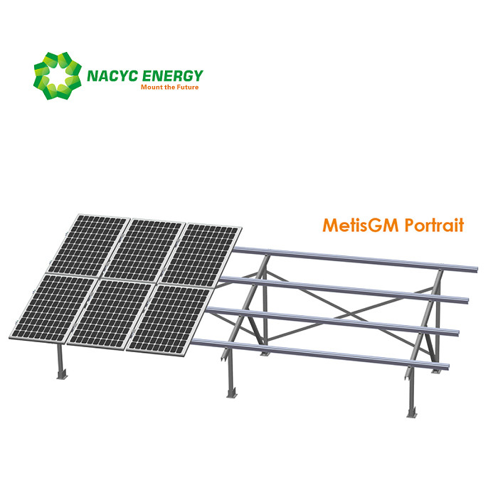 All Aluminum Design Ground Mount Solar Racking Systems Ground Mount Solar Panel Struture