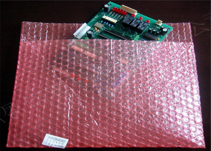 Colored Anti Static Bubble Mailing Bags / Air Bubble Bag Puncture Resistant