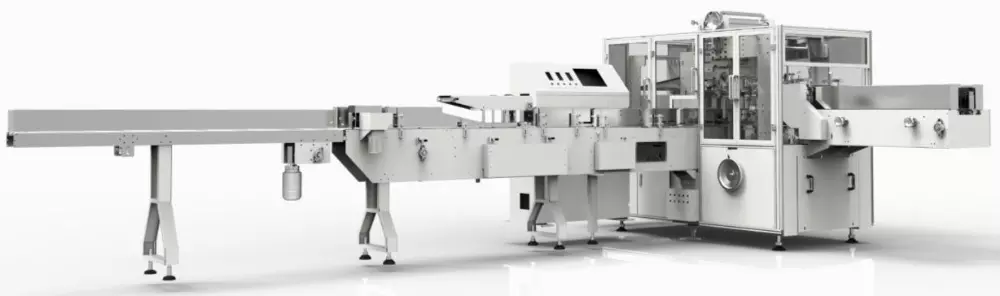 Semi Automatic Facial Tissue Packing Machine / Carton Box Packing Machine