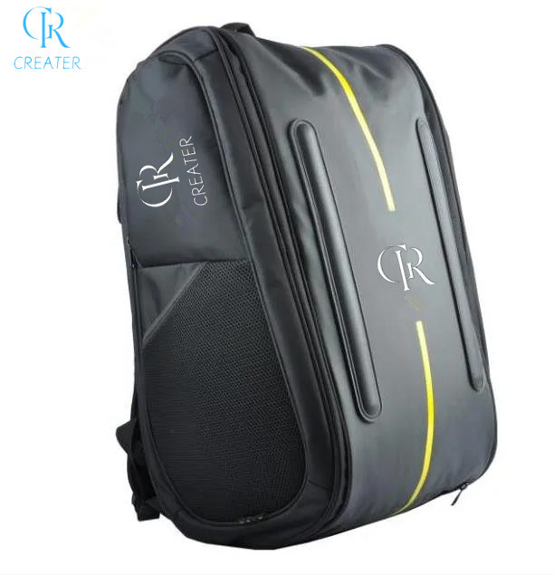 Water Resistant Custom Pickleball Bag Backpack Logo Screen Printing