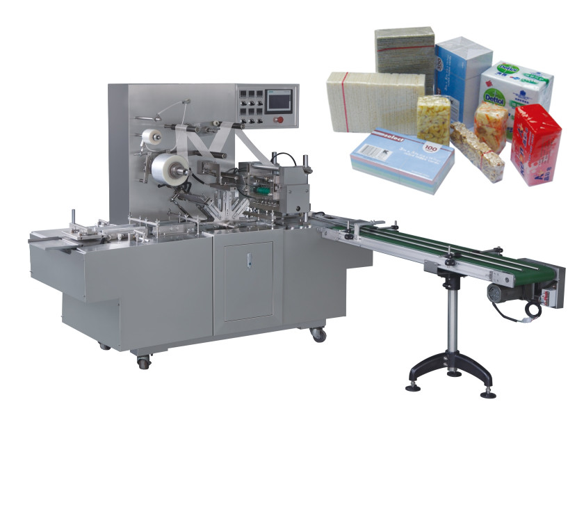 Hot sale Automatic perfume gift box cellophane packing machine 3d cellophane film wrapping machine
