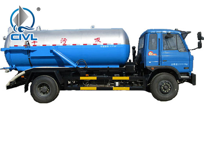 EURO II Emission 290hp Sewage Suction Truck HOWO 12000liters Sewage Suction Truck Price For Sale