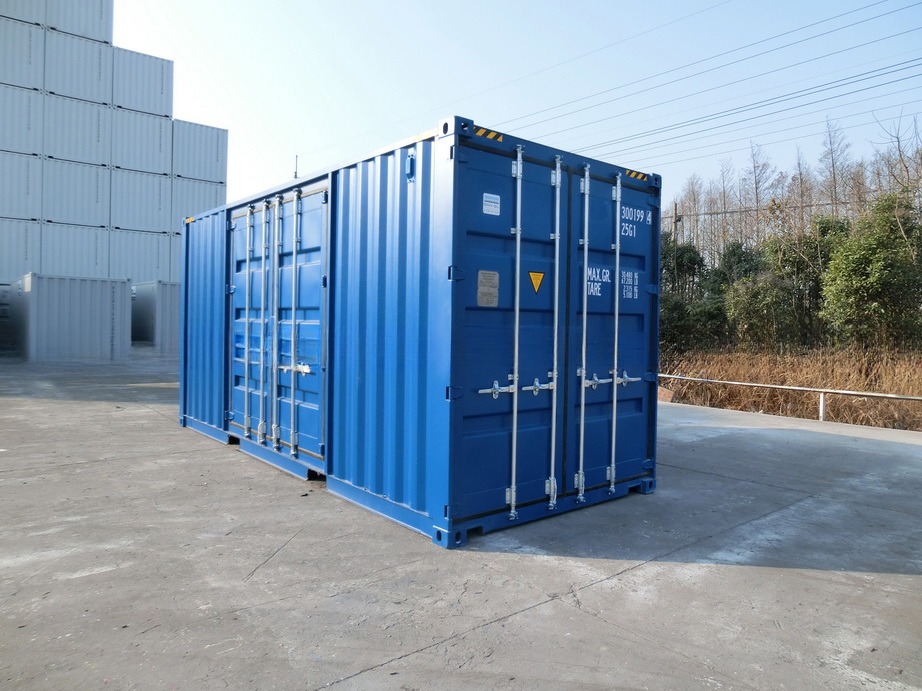 20ft High Cube Side Opening Shipping Container with One Open Side Door External Dimensions 6.058 x 2.438 x 2.896 M
