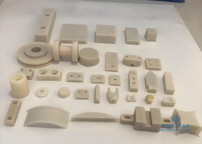 UV Coated Plastic CNC Machining Rapid Prototype Self Lubricating