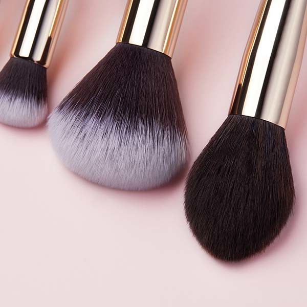 Fashionable Zinfandel Natural Hair Makeup Brushes Eco Friendly Makeup Brushes