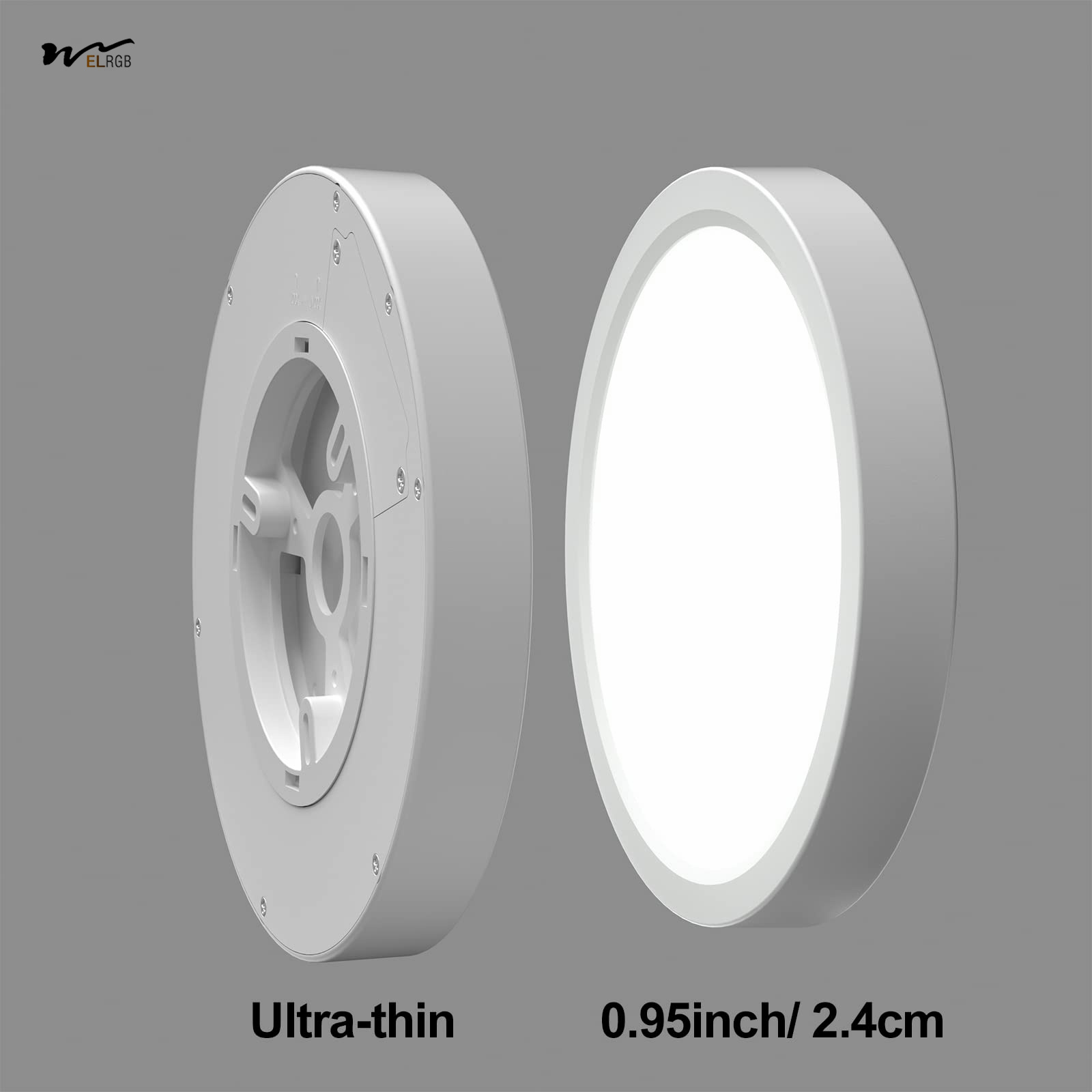 12W LED Modern Style Flat Ceiling Lamp LED Round Small Ceiling Light