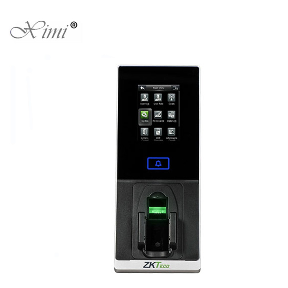 Fingervein And Card Door Access Control System ZK FJ200 TCP/IP Fingerprint Finger vein Time Attendance And Access Controller