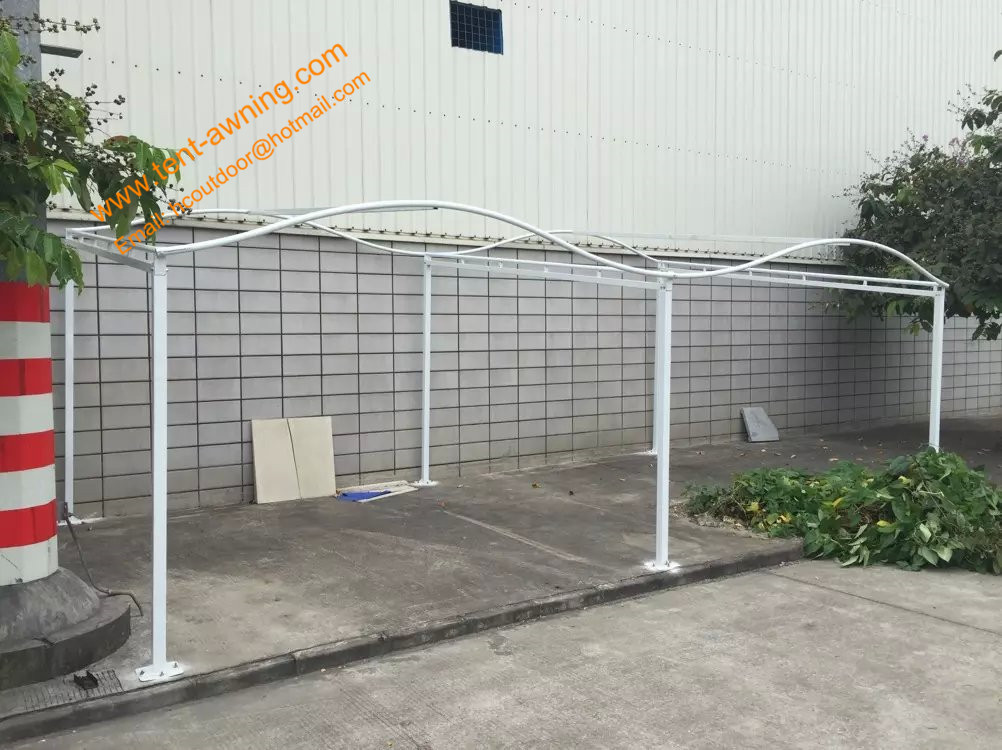 Sun Shade Waterproof Canopy Steel Frame 3x6m Car Parking Tents Car Shelter