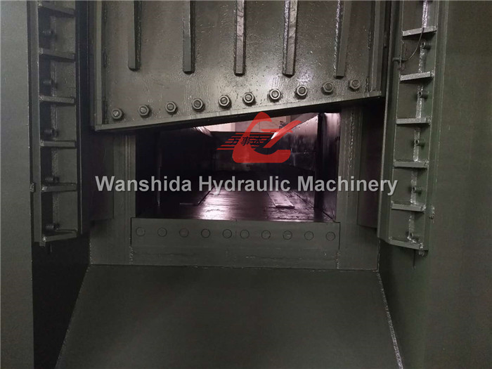 Scrap metal Equipment Guillotine shear for metal recycling yard 20ton/h