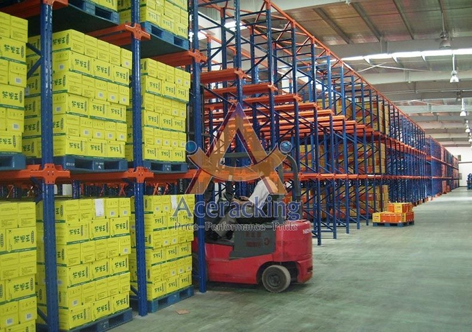 Warehouse Heavy Duty Pallet Racks Drive In Through Racking System Drive-in  System  factory 6