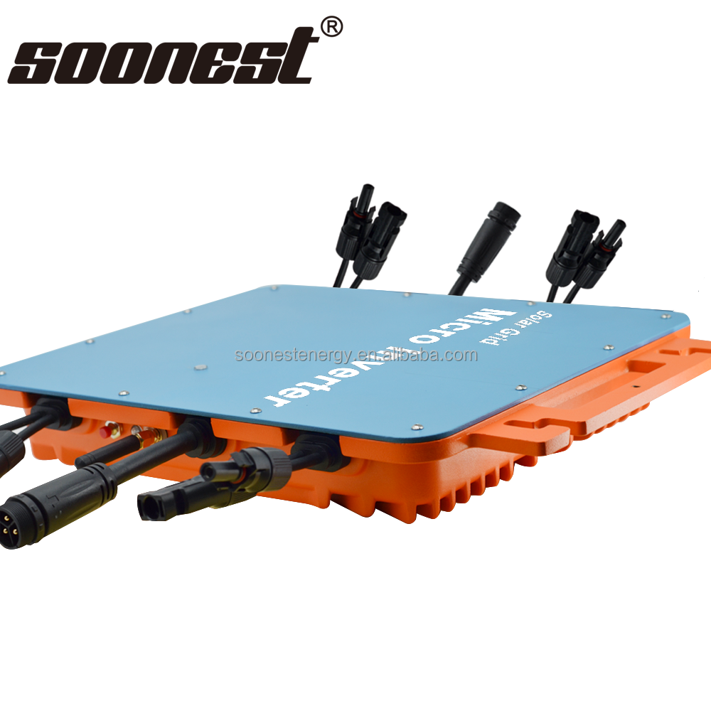 Ready Stock 1800 Watt Solar Micro Inverter Wifi Communication Bdm 2000 Microinverter 1800W Balcony Solar Power System