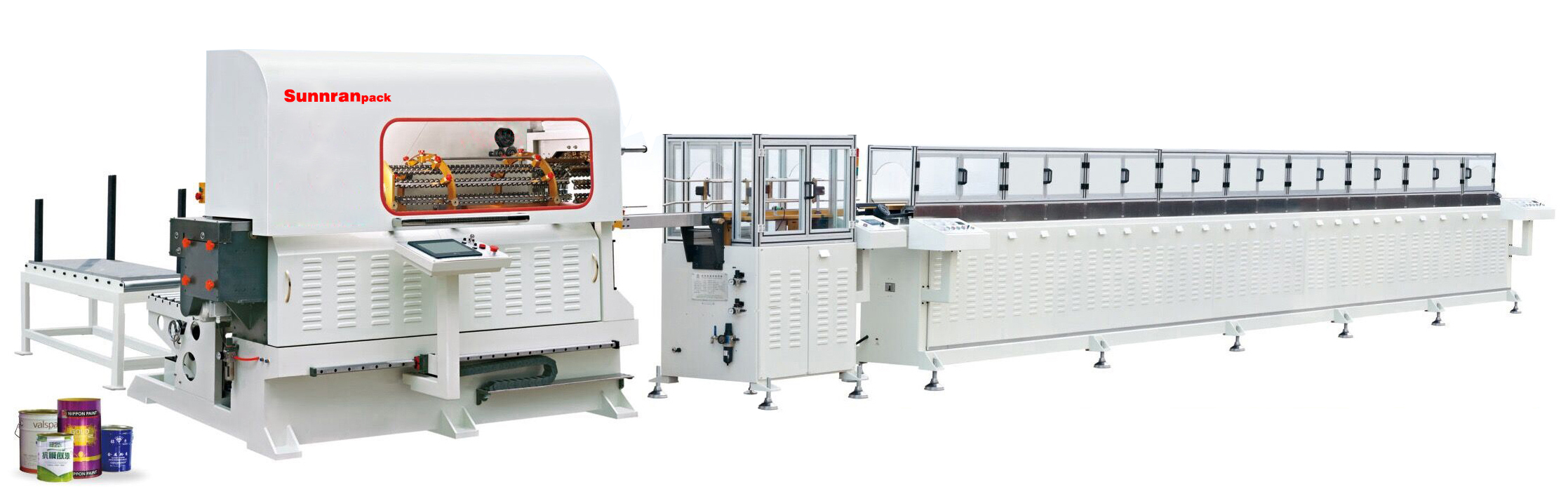 Automatic Tin Can Welding Machine 45CPM For Rectangular Can