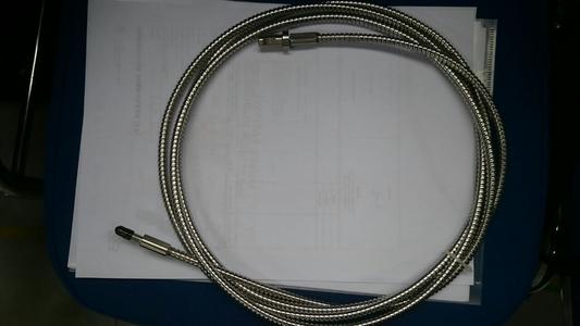 Quartz 0.9m IR Fire Detection Optic Cable SS Flexible D-LL703