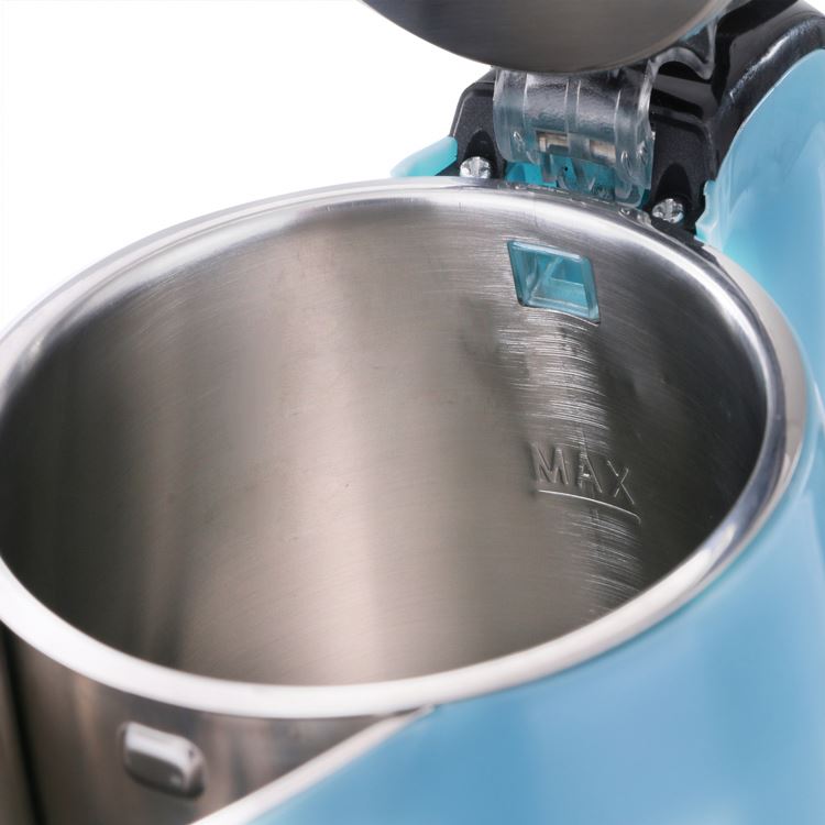 Double Wall Electric Kettle Plastic Out Layer Accurate Temperature Control