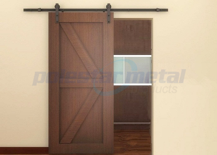 2000mm Curved Stainless Steel Barn Door Hardware For Wooden Sliding Door
