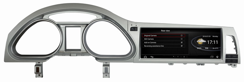 Ouchuangbo car radio gps navi for Audi Q7 2005-2015 with Bluetooth wifi 8 core USB SWC android 9.0 system