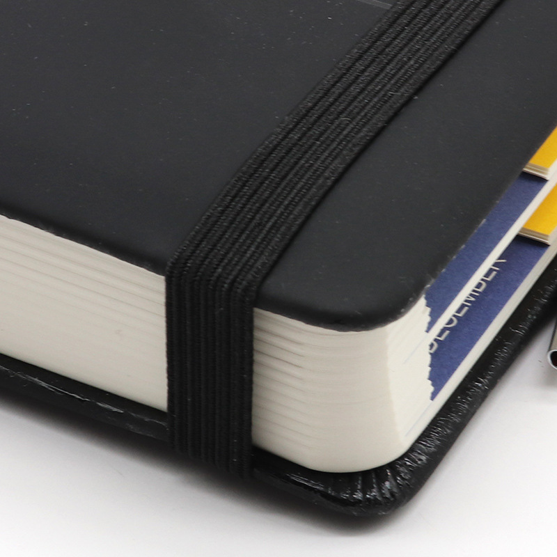Binding Loose-leaf Leather Journal Hardcover Planner Customizable for School Students