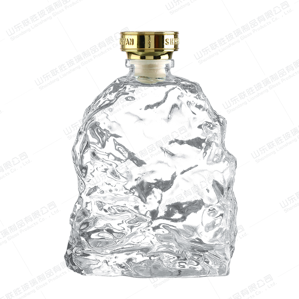 Empty Glass Bottle 500ml 700ml 750ml 100ml for Industrial and Durable Glass Material