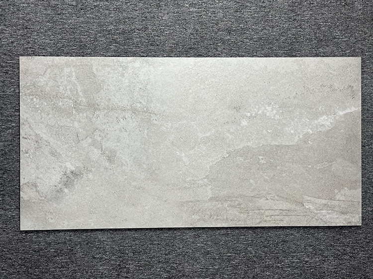 1200x600 Textured Wall Tiles Living Room Wear Resistant Semi Matt Gray Wabi Sabi Rustic