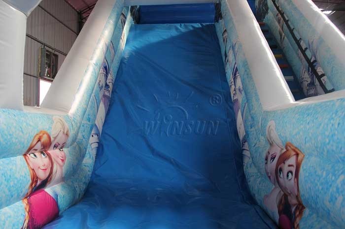 0.9mm PVC Material Kids Inflatable Slide With Air Blower And Repair Kits