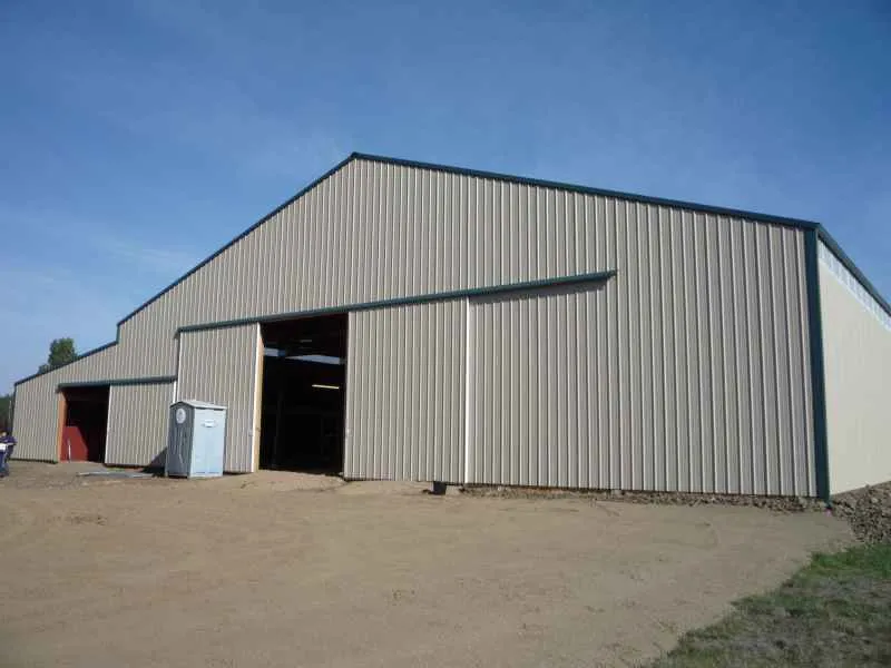 Prefabricated Steel Structure Customized Warehouse Metal Construction Building Vegetables Storage