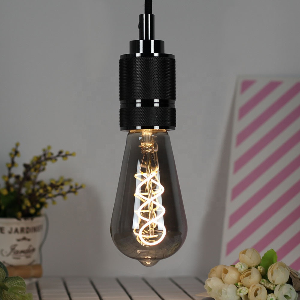 6500K LED Filament Vintage Bulbs B22 , LED Antique Edison Bulb ST64