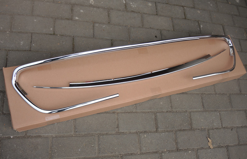 Chromed Auto Exterior Body Trim Parts for New KIA Sorento 2015 Lower Grille Frame
