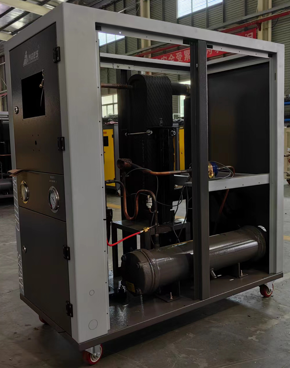 10hp Closed Loop Portable Water Chiller Units R410a Refrigerant