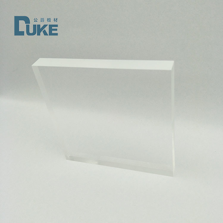 Hotel High Gloss Clear UV Resistant Perspex Sheet 2000*2000mm