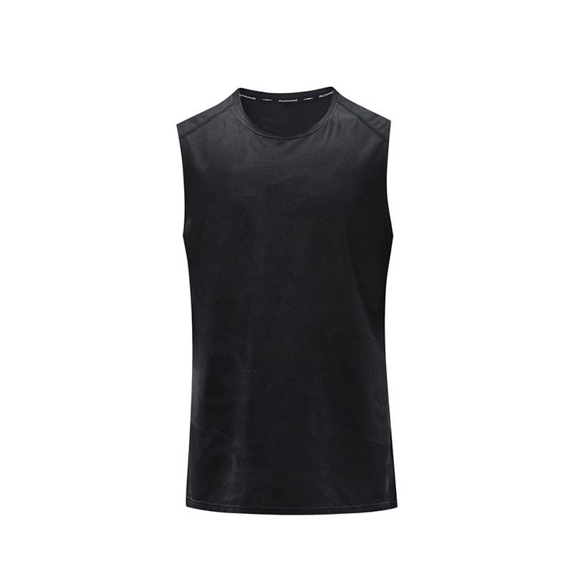 Men'S Sports Quick Drying Round Neck Vest for Running Basketball Shooting