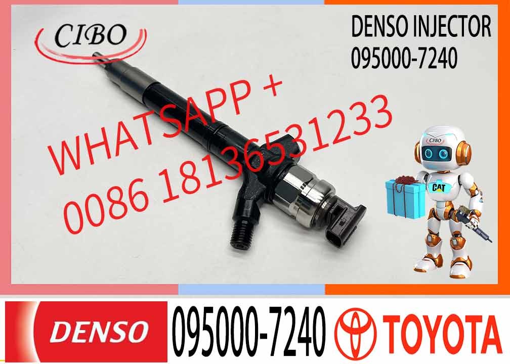 Common Rail Injector 095000-7240 095000-7250 095000-6410 095000-6960 23670-0R110