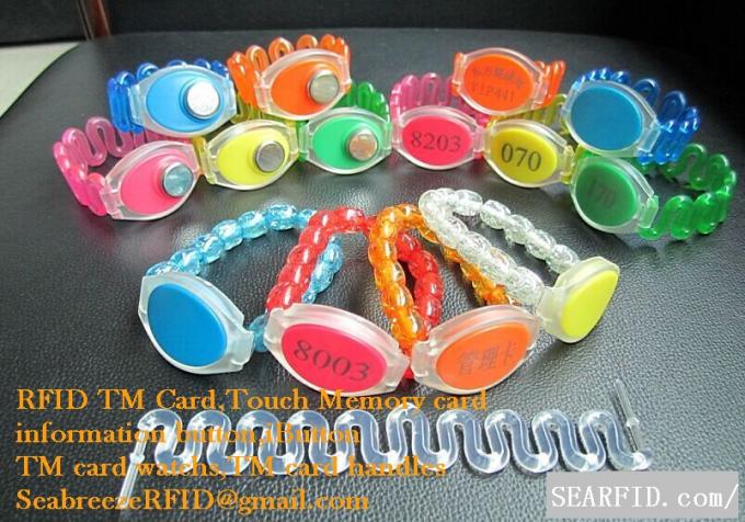 RFID TM Card, Touch Memory card, information button, iButton, iB card, TM card watchs, TM card handles