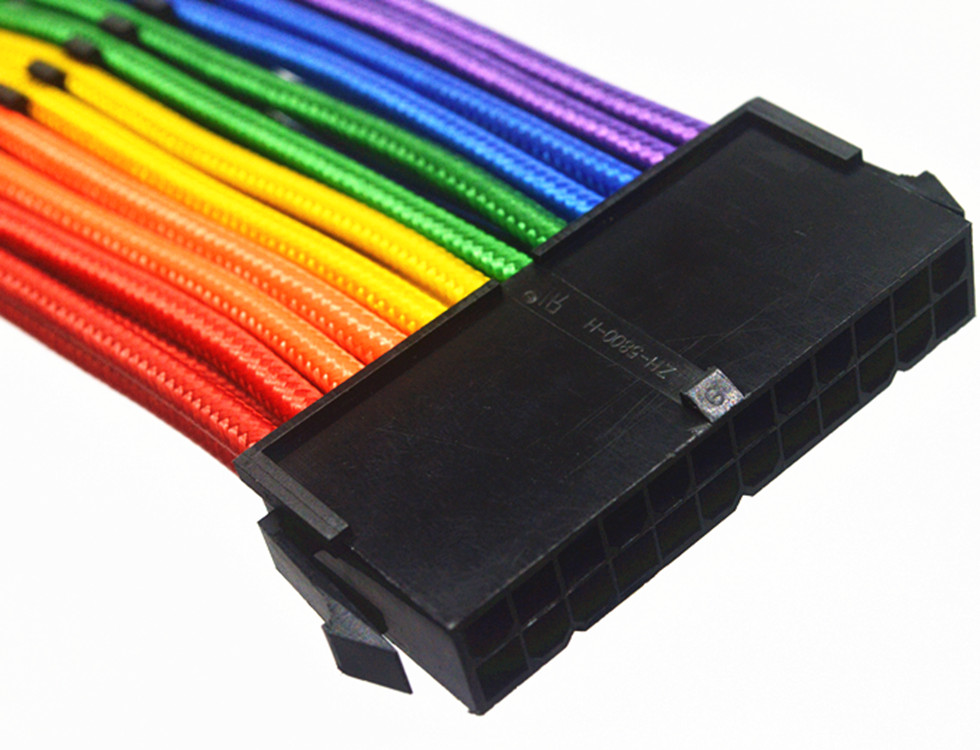 Braided Sleeve Top Quality PET Expandable Cable Management Sleeving Cable For PC