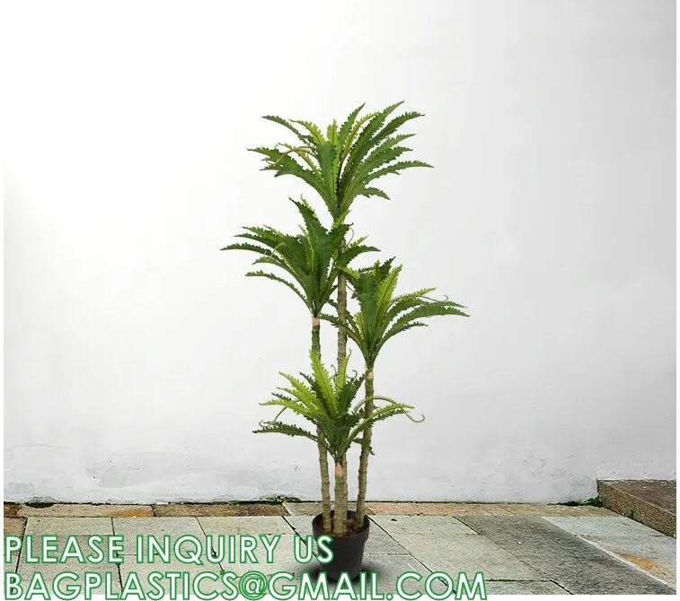 Customized High Quality High Destiny Artificial Nest Fern Tree Plant Independent-Design Ornamental Artificial