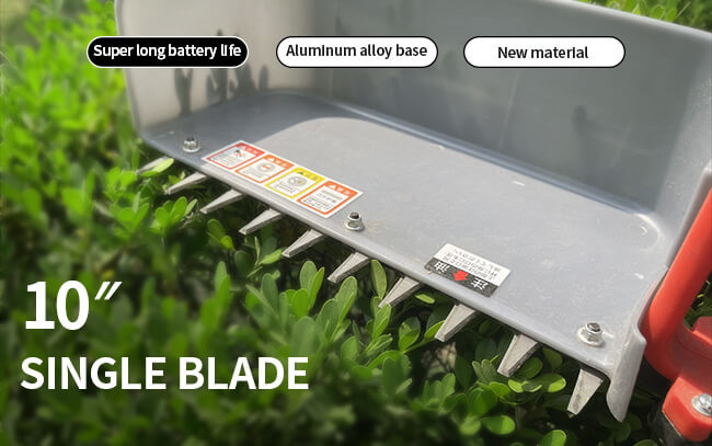 Rechargeable Hedge Machine Portable Electric Tea Picker 21V Yellow