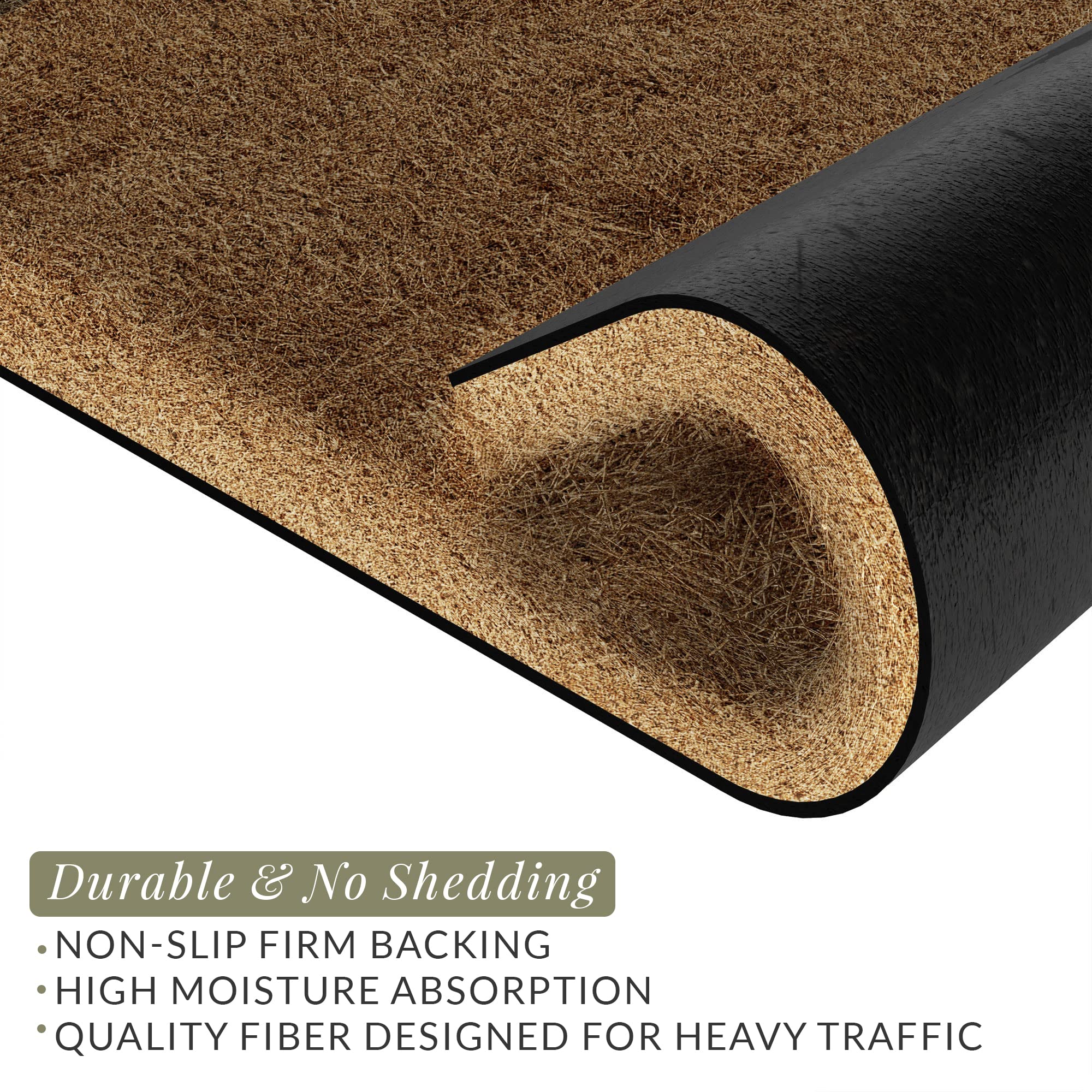 Custom Barnyard's Rugs Doormats Round and Rectangle Doormat for Customer Requirements