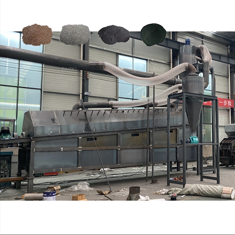 8000 kg Scrap Copper Recycling Machine AluminumLithium Battery Engines Smooth Running