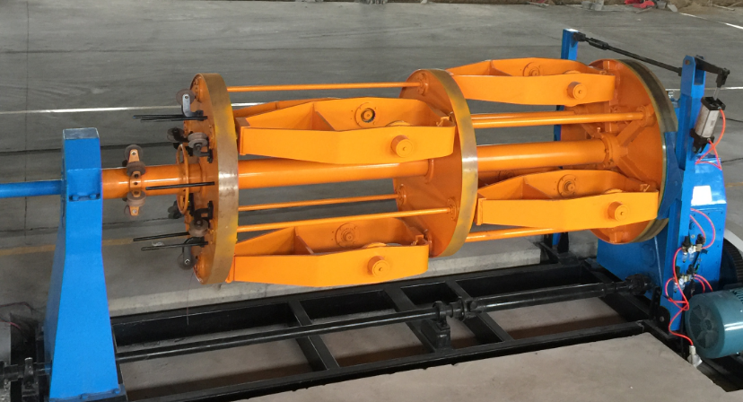 Cradle Type Wire And Cable Making Machine , 6-12mm Cable Layup Machine