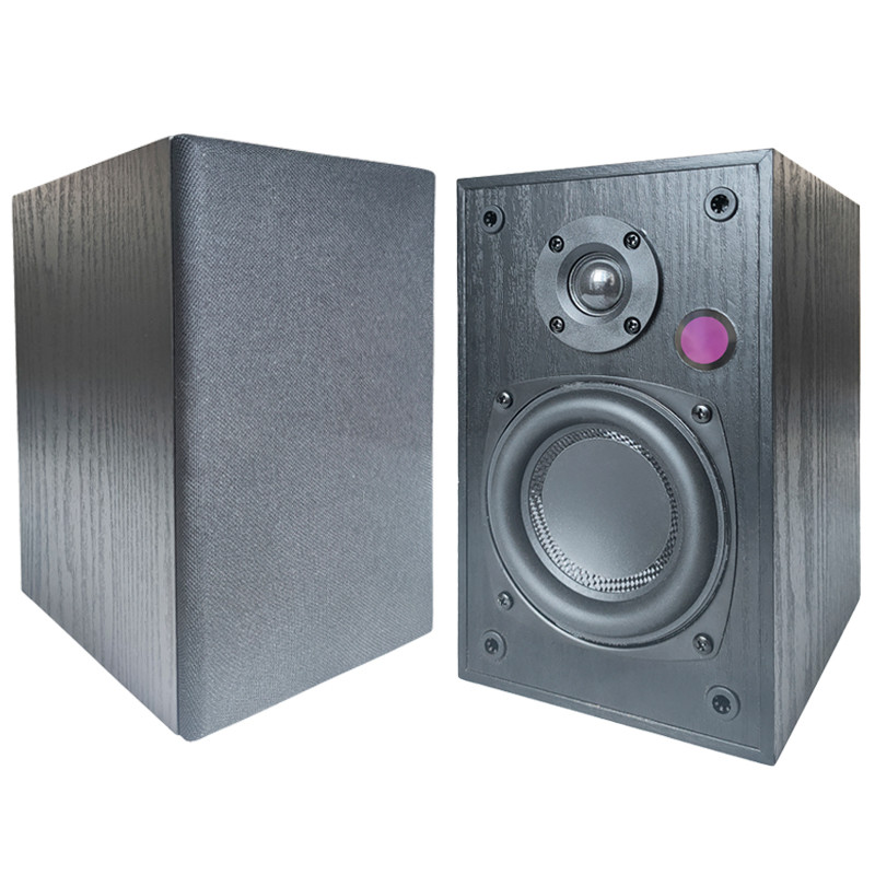 Powered Bookshelf Stereo Speakers 120W Studio Monitors Speaker For Music Gaming Turntables