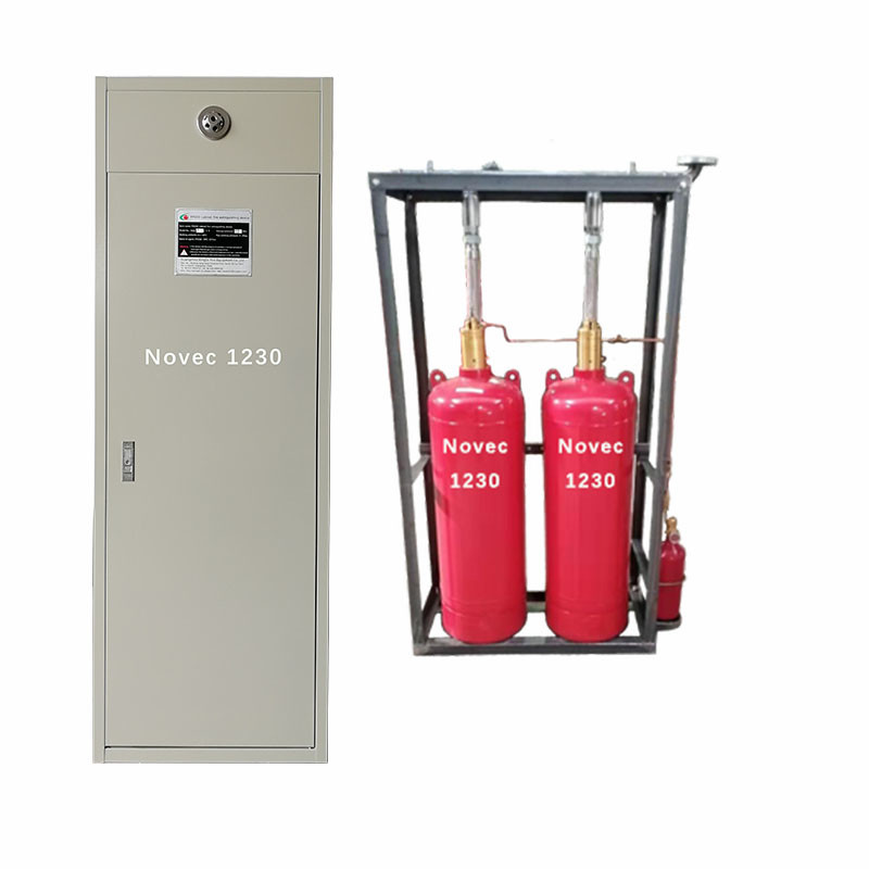red NOVEC 1230 Fire Suppression System Superior Fire Protection For Your Business