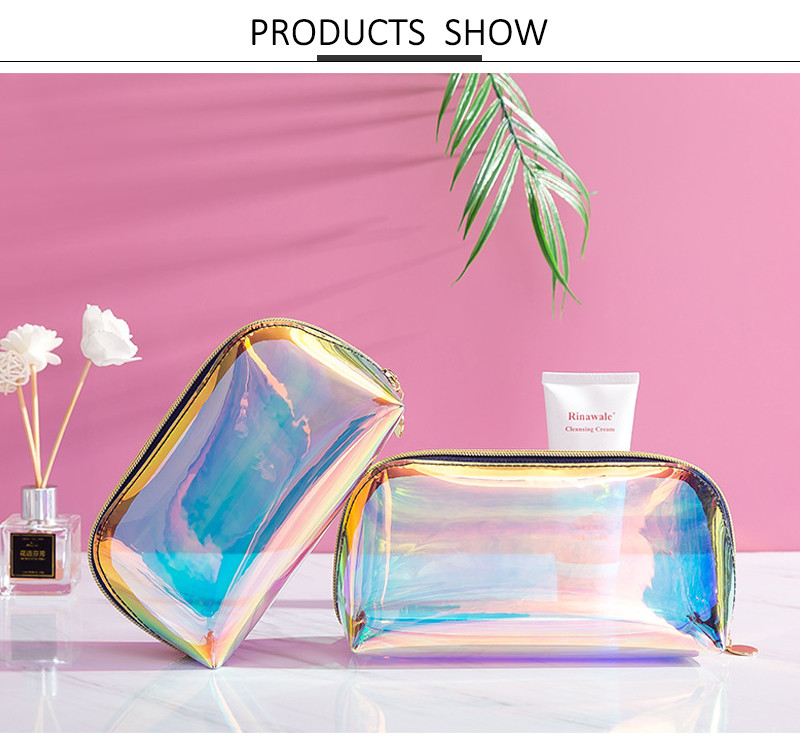 TPU Holographic Cosmetic Bag