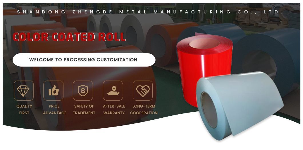 Ral Color PPGI Top Quality for Embossed Pattern 275GSM Cold Galvanized Color Coated Steel Coil PPGI/PPGL Coil