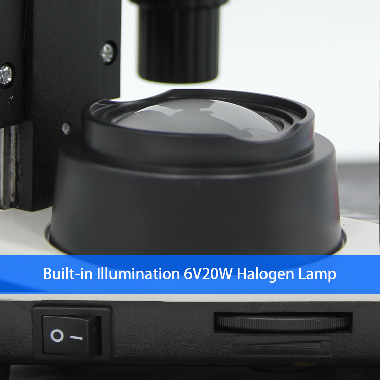 Wide Field Biological Microscope 1600x With Plan - Concave Mirror A11.1007