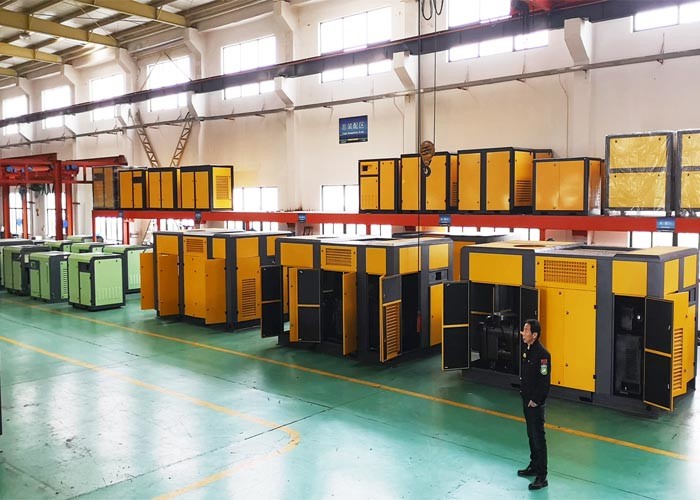 Direct Coupling Driven Rotary Screw Compressor 7 - 13 Bar Rotary Air Compressor