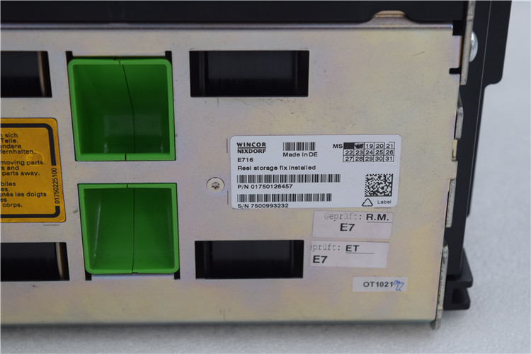 Metal ATM Replacement Parts Wincor Cineo C4060 Reel Storage Fix Installed RS Module 1750126457 01750126457