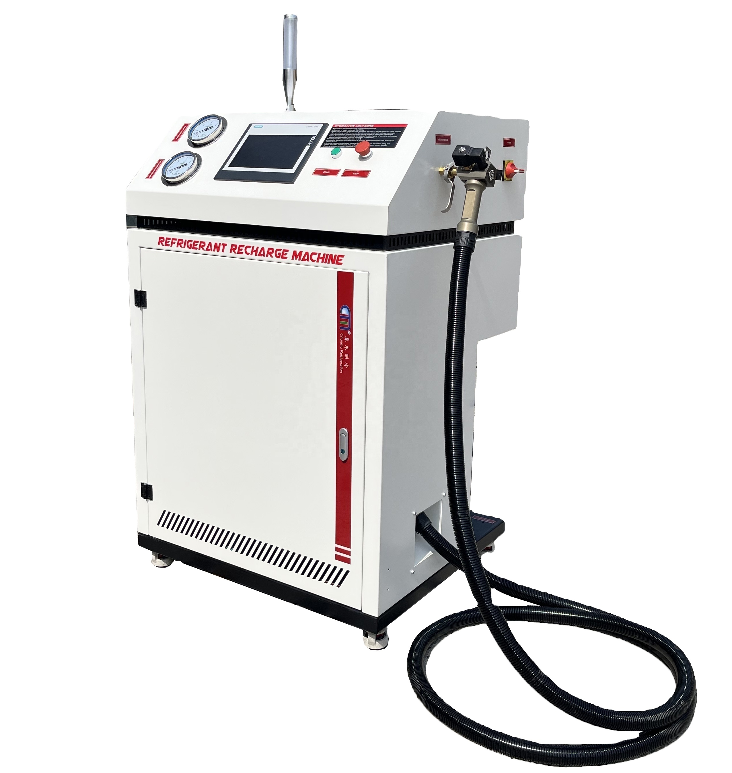 Cm8600 Refrigerant Charging Station R134a R22 Air Conditioner Ac Refrigerant Charging Machine